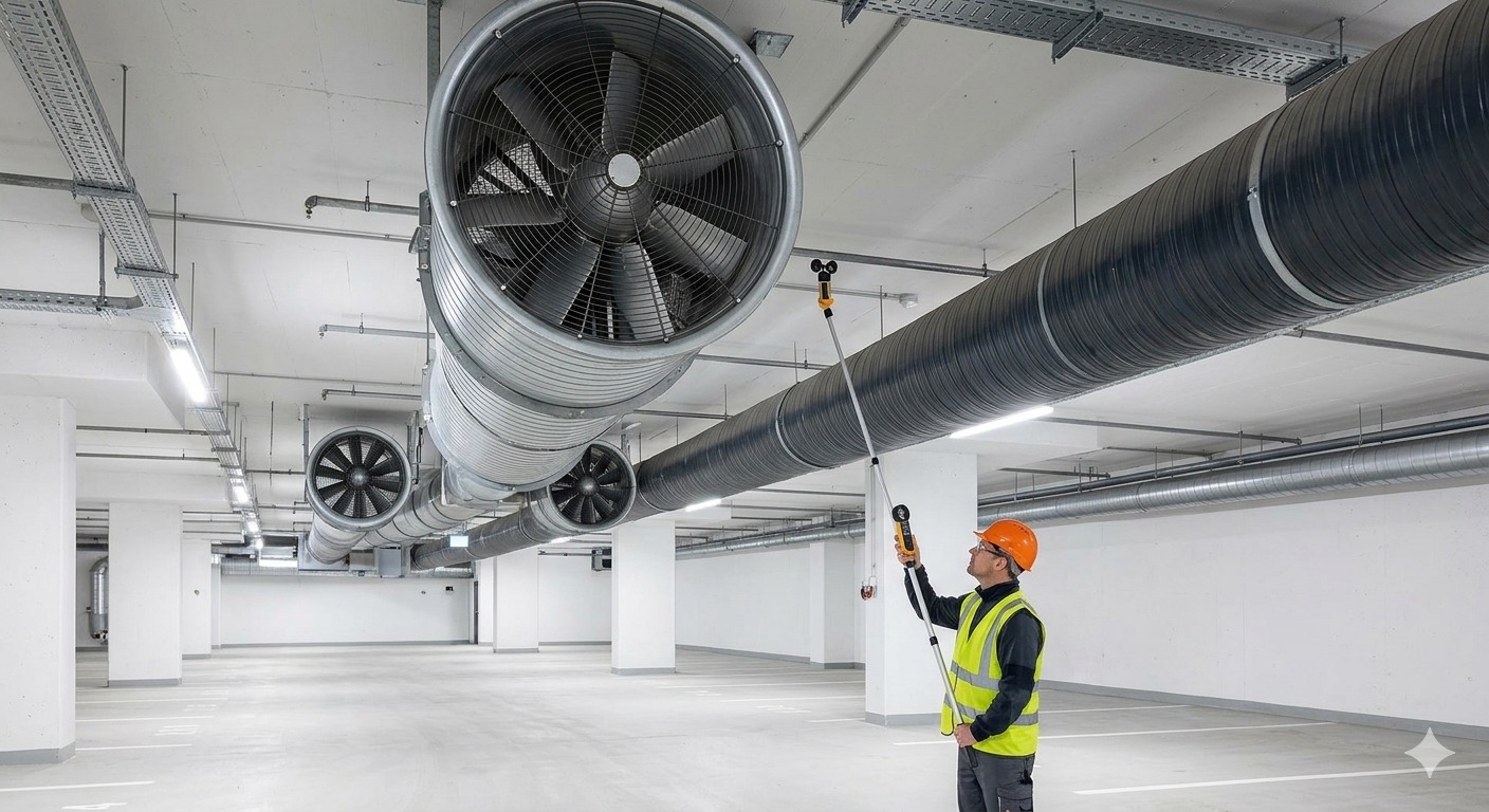 תיקון מפוחים במערכות אוורור ופינוי עשן