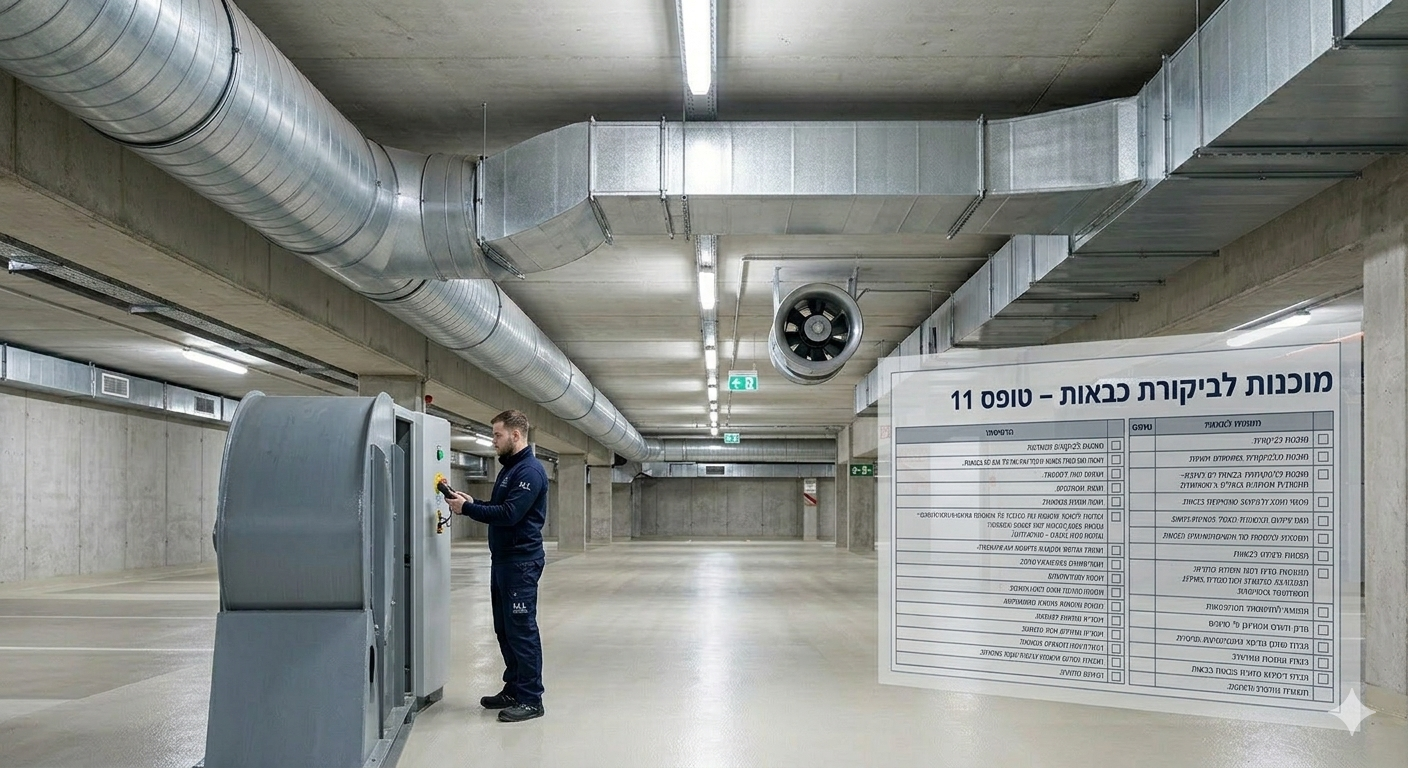 טופס 11 בדיקות פינוי עשן